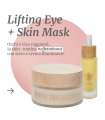 Trattamento illuminante viso + contorno occhi skincare combo lifting siero occhi e skin Radiance Mask